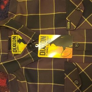 Dixxon flannel "The Drifter" XXL Black & Brown